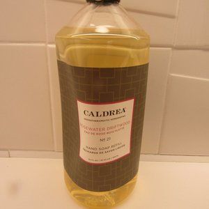 CALDREA Rosewater Driftwood Hand Soap Refill---32 Fluid Ounces--Brand New Bottle